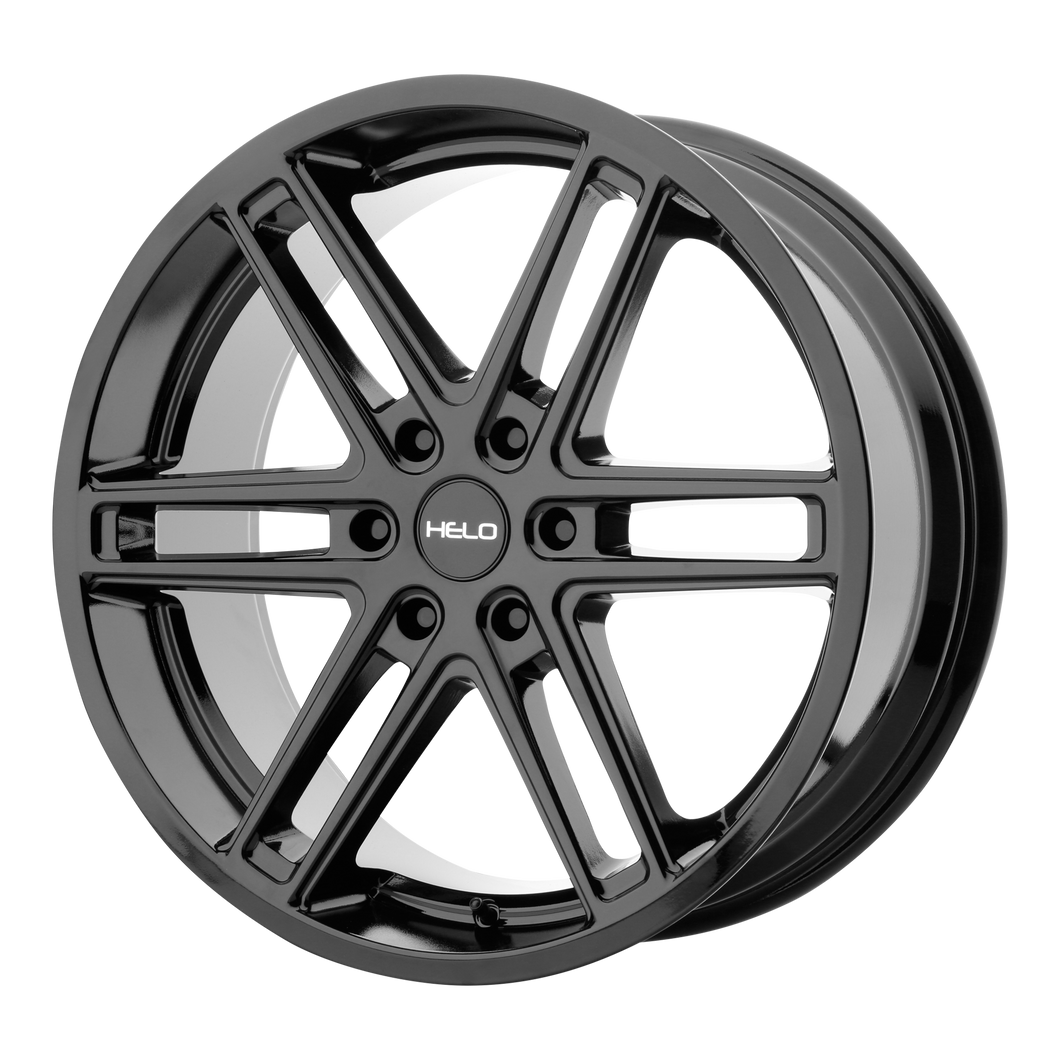 20x9  Helo Wheels HE908 Gloss Black 30  offset  87.1  hub