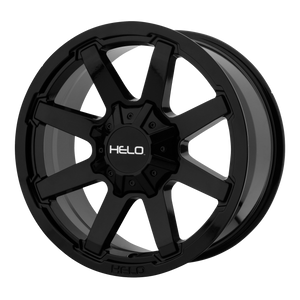 20x9  Helo Wheels HE909 Gloss Black 18  offset  106.25  hub