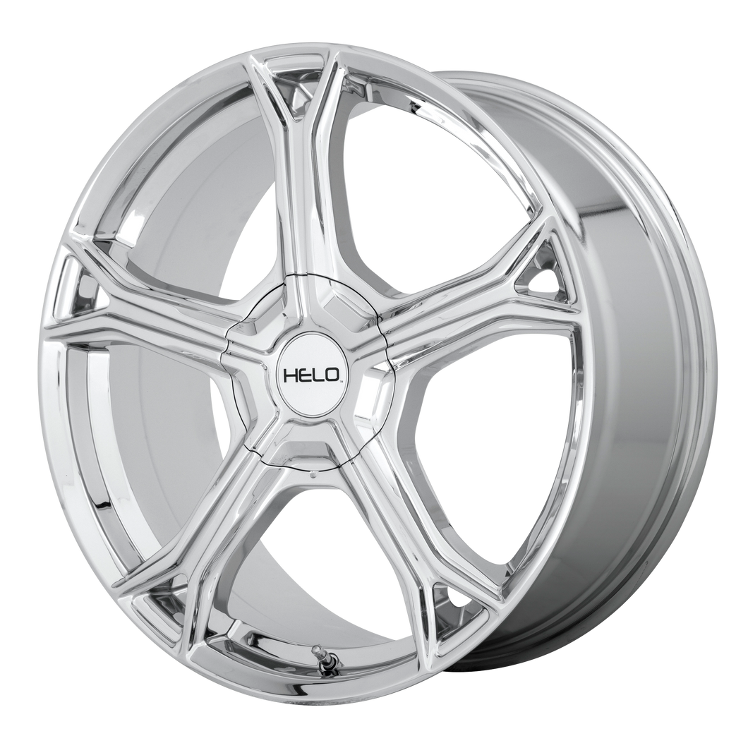 18x8  Helo Wheels HE915 Chrome 40  offset  72.6  hub