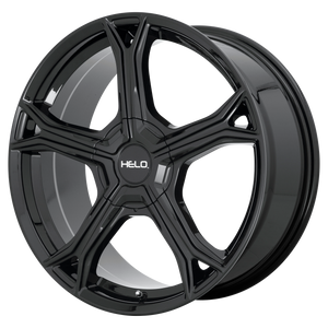 17x7.5  Helo Wheels HE915 Gloss Black 38  offset  72.6  hub