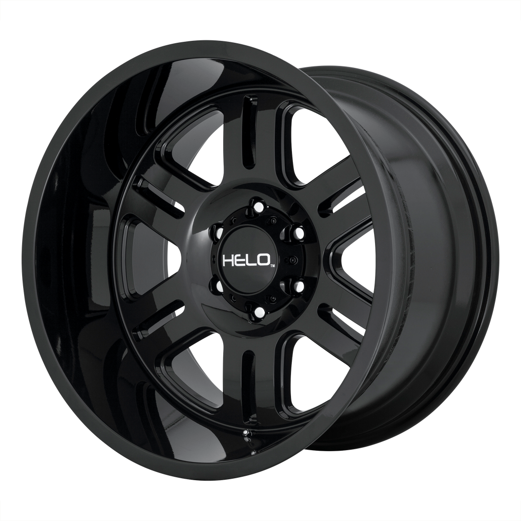 18x9  Helo Wheels HE916 Gloss Black 18  offset  66.9  hub