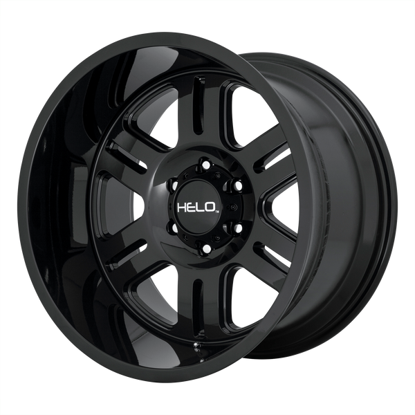 20x9  Helo Wheels HE916 Gloss Black 18  offset  125.5  hub