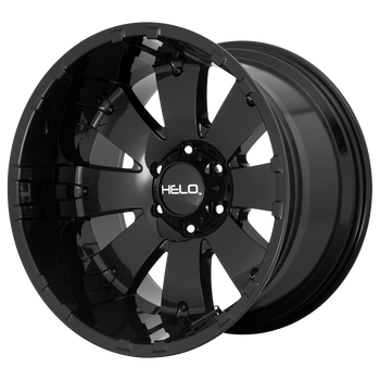 20x9  Helo Wheels HE917 Gloss Black 0  offset  125.5  hub