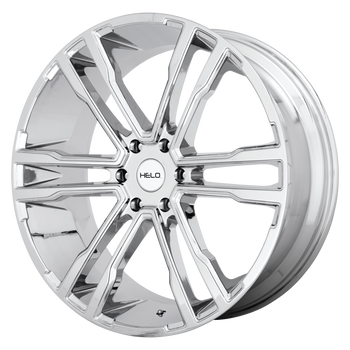 20x9  Helo Wheels HE918 Chrome 15  offset  106.25  hub