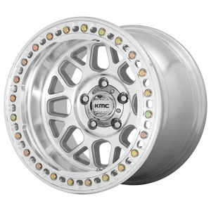 17x9  KMC Wheels KM235 Grenade Crawl Machined -38  offset  71.5  hub