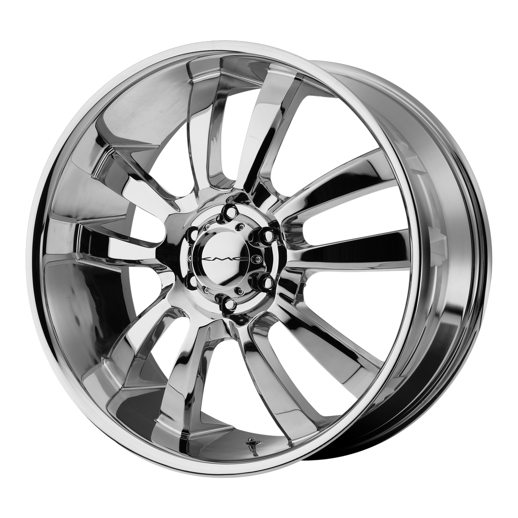 22x9  KMC Wheels KM673 Skitch Chrome 15  offset  106.25  hub