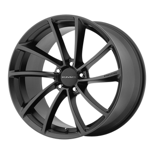 20x8.5  KMC Wheels KM691 Spin Satin Black 35  offset  74.1  hub