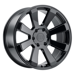 18x9  Level 8 Wheels Enforcer Gloss Black 0  offset  112.1  hub