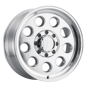 20x9  Level 8 Wheels Hauler Polished 0  offset  125.1  hub