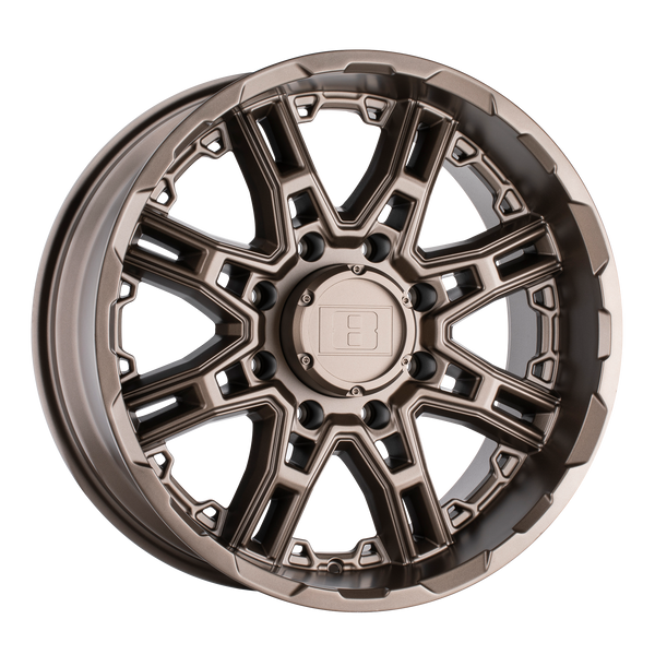 20x9  Level 8 Wheels Slingshot Matte Bronze 10  offset  112.1  hub