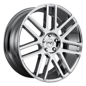 20x9 5x127 Niche Wheels M098 Elan Chrome Plated 35 offset 71.5 hub