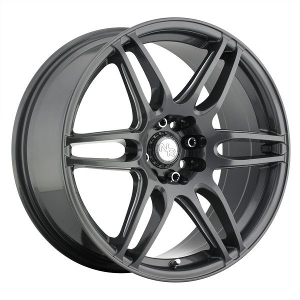 18x8 5x100/5x114.3 Niche Wheels M105 Nr6 Matte Gun Metal 40 offset 72.56 hub