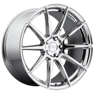 20x9 5x114.3 Niche Wheels M148 Essen Chrome Plated 35 offset 72.56 hub