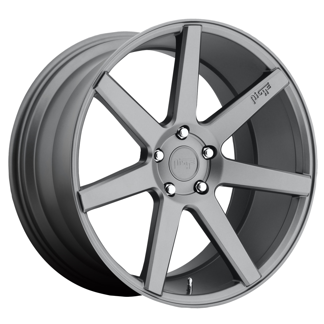 19x8.5 5x114.3 Niche Wheels M149 Verona Matte Gun Metal 35 offset 72.56 hub