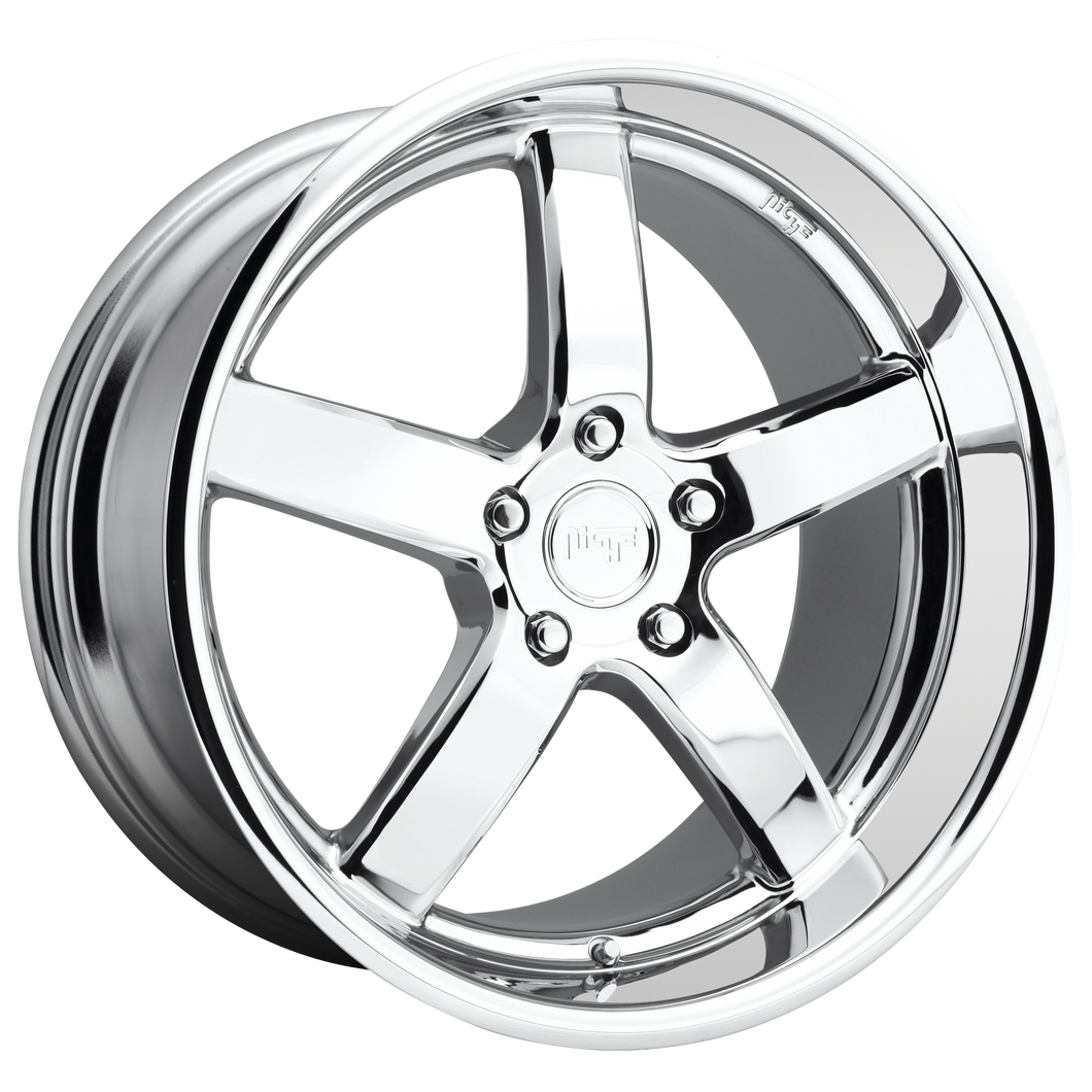 20x10 5x114.3 Niche Wheels M171 Pantano Chrome Plated 40 offset 72.56 hub