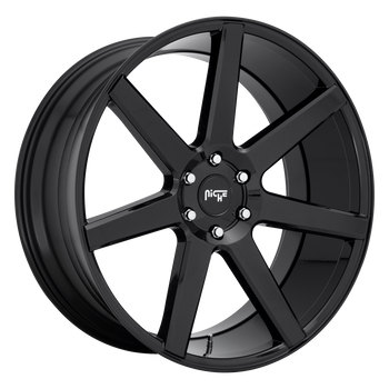 20x9.5 6x135 Niche Wheels M230 Future Gloss Black 30 offset 87.1 hub