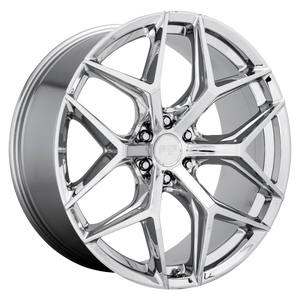 24x10 6x139.7 Niche Wheels M234 Vice SUV Chrome Plated 30 offset 106.1 hub