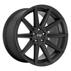 20x9 5x112 Niche Wheels M242 Tifosi Matte Black 27 offset 66.5 hub