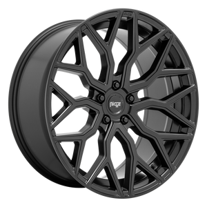 20x10.5 5x115 Niche Wheels M261 Mazzanti Matte Black 20 offset 71.6 hub