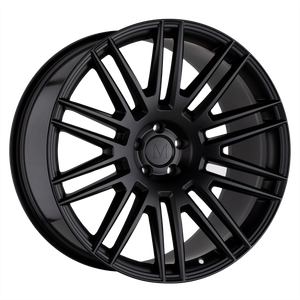 19x9.5 5x112 Mandrus Wheels Estate Matte Black 29 offset 66.56 hub