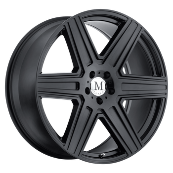 18x9.5 5x112 Mandrus Wheels Atlas Matte Black 35 offset 66.56 hub