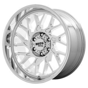 20x10 8x170 Moto Metal Offroad Wheels MO805 Chrome -18  offset  125.1  hub