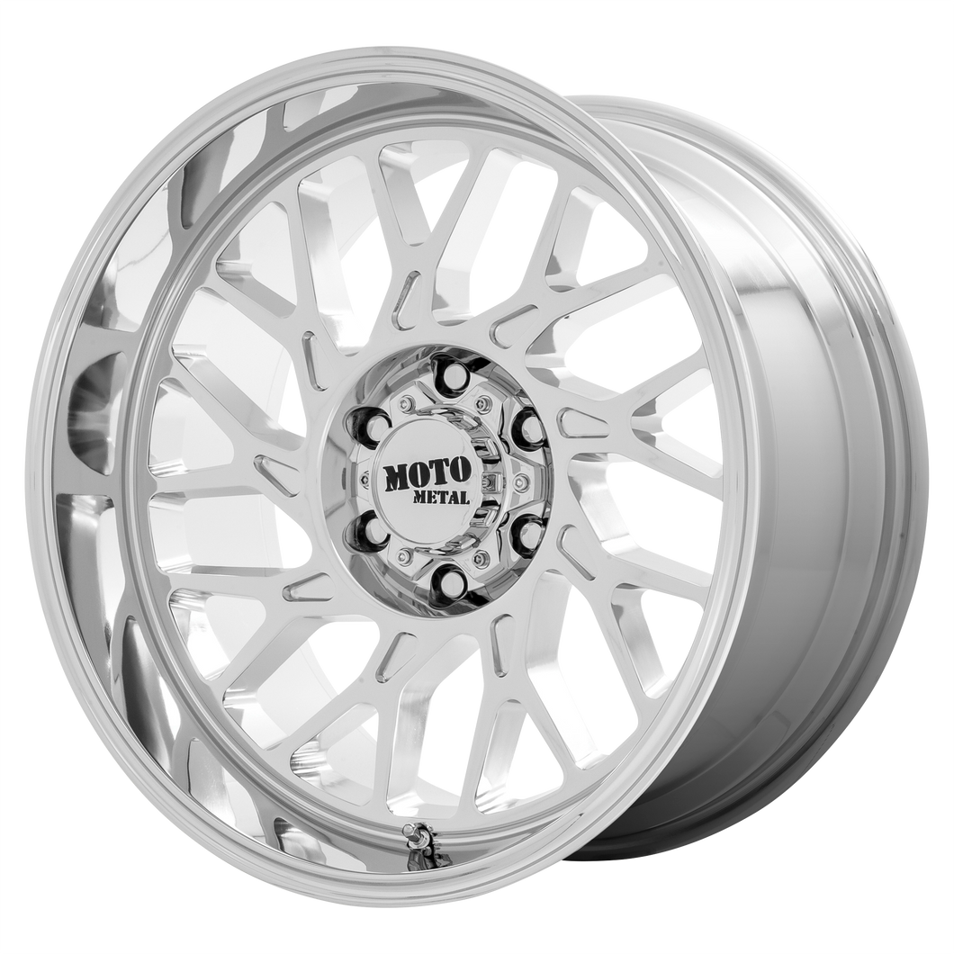 20x10 8x170 Moto Metal Offroad Wheels MO805 Chrome -18  offset  125.1  hub