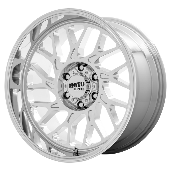 22x10 8x170 Moto Metal Offroad Wheels MO805 Chrome -18  offset  125.1  hub