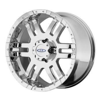 20x10 6x139.7 Moto Metal Offroad Wheels MO951 Chrome -18  offset  108  hub