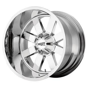 18x10 6x135 Moto Metal Offroad Wheels MO962 Chrome -24  offset  87.1  hub