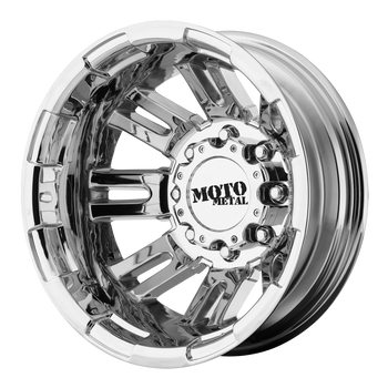 17x6 8x165.1 Moto Metal Offroad Wheels MO963 Pvd -134  offset  125.5  hub