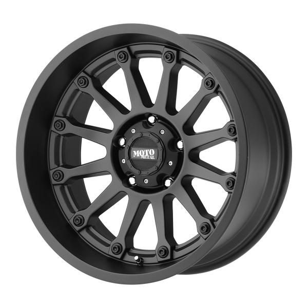 20x9 6x139.7 Moto Metal Offroad Wheels MO971 Satin Black 18  offset  106.25  hub