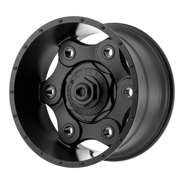 17x9 5x127/5x139.7 Moto Metal Offroad Wheels MO977 Link Black Out 25  offset  78.3  hub