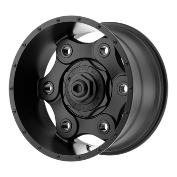 22x10 6x135/6x139.7 Moto Metal Offroad Wheels MO977 Link Black Out -18  offset  106.25  hub