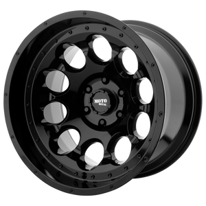 20x12 5x139.7 Moto Metal Offroad Wheels MO990 Rotary Gloss Black -44  offset  78  hub