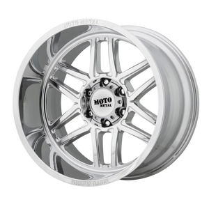 20x10 6x139.7 Moto Metal Offroad Wheels MO992 Folsom Chrome -18  offset  106.25  hub