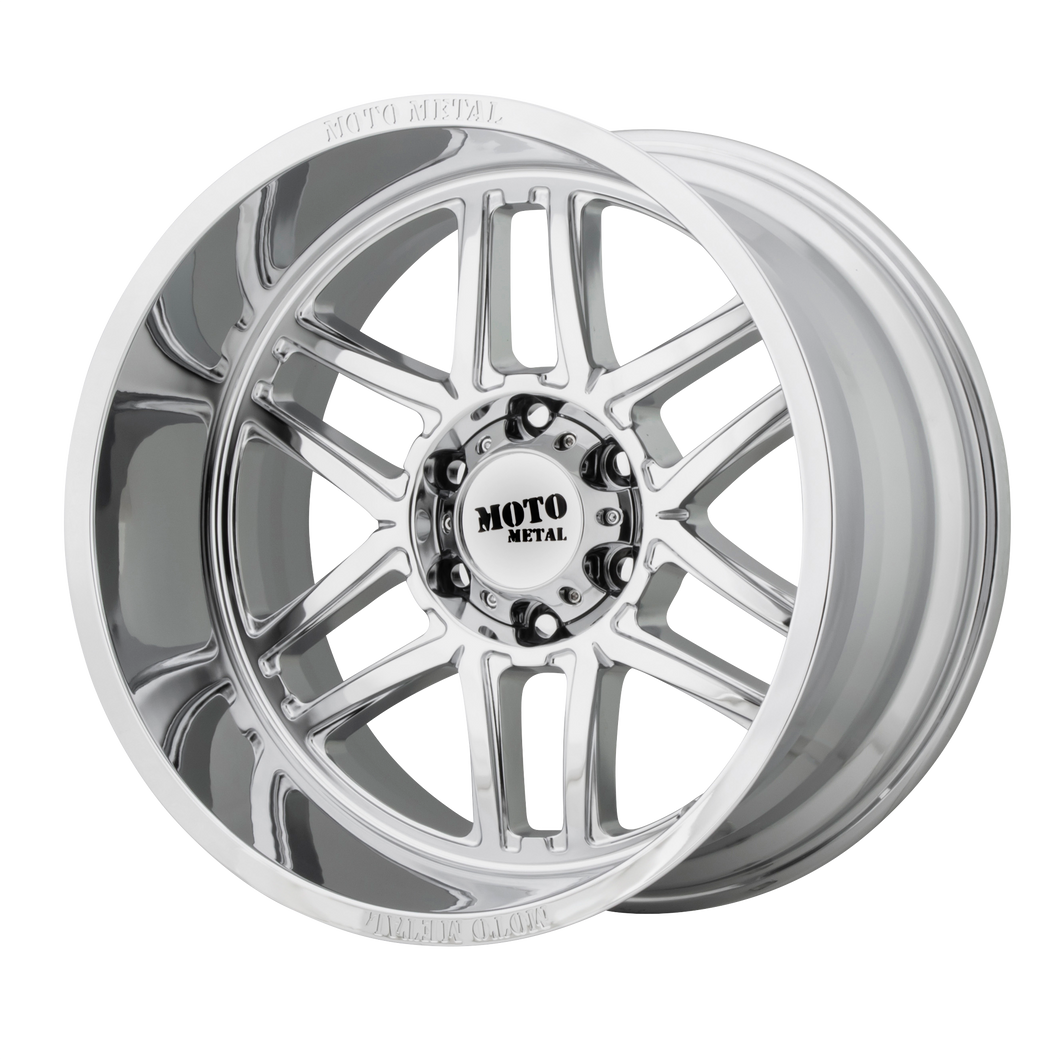 20x10 6x139.7 Moto Metal Offroad Wheels MO992 Folsom Chrome -18  offset  106.25  hub