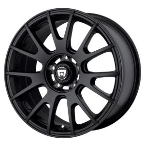 17x8 5x112 Motegi Wheels MR118 MS7 Matte Black 32 offset 72.6 hub