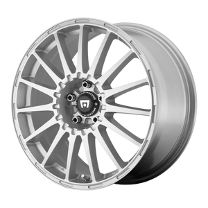 18x8 5x108 Motegi Wheels MR119 RALLY CROSS S Bright Silver With Clearcoat 35 offset 72.6 hub