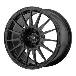 18x8 5x108 Motegi Wheels MR119 RALLY CROSS S Satin Black With Clearcoat 45 offset 72.6 hub