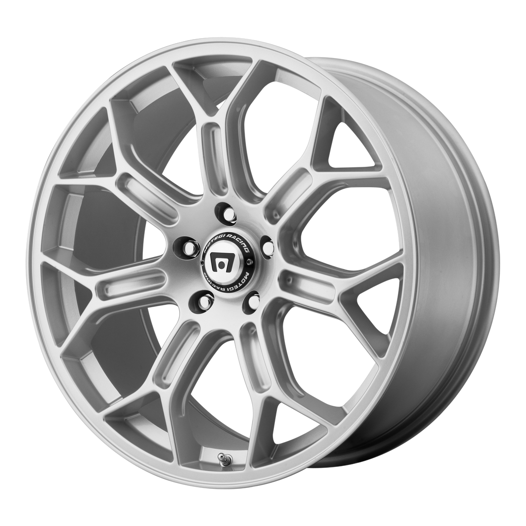 19x10 5x120.65 Motegi Wheels MR120 TECHNO MESH S Race Silver 79 offset 72.6 hub