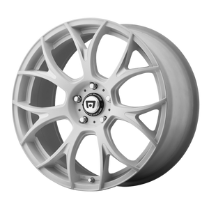 19x9.5  Motegi Wheels MR126 Matte White With Milled Accents 32 offset 57.1 hub