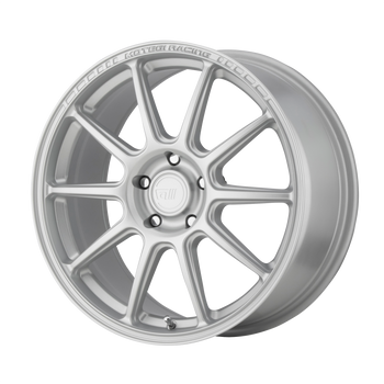 18x8.5 5x112 Motegi Wheels MR140 SS10 Hyper Silver 45 offset 66.56 hub