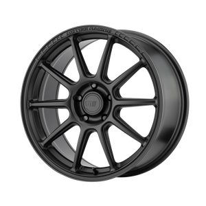 18x8.5 5x114.3 Motegi Wheels MR140 SS10 Satin Black 45 offset 72.6 hub