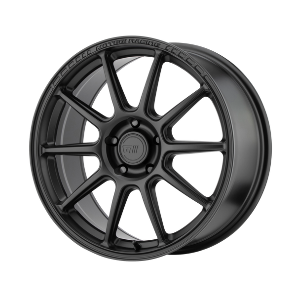 18x8.5 5x114.3 Motegi Wheels MR140 SS10 Satin Black 45 offset 72.6 hub