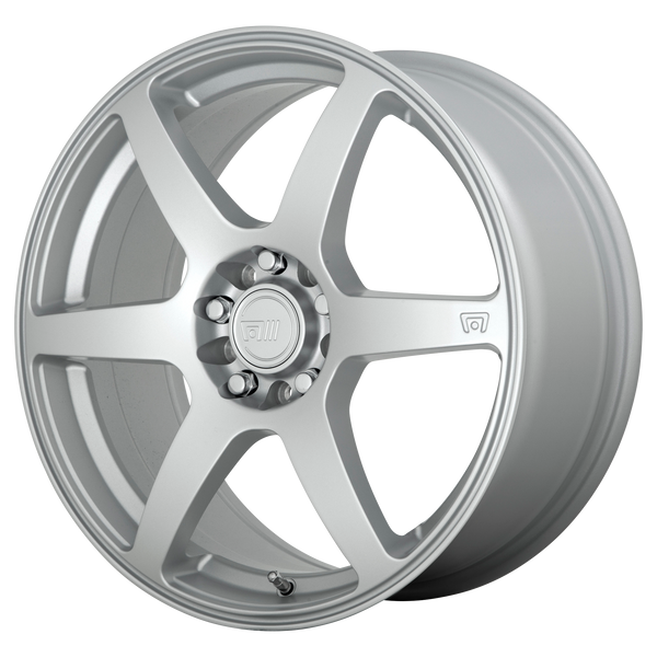 18x8 5x112/5x114.3 Motegi Wheels MR143 CS6 Hyper Silver 35 offset 72.6 hub