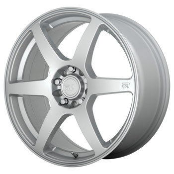 18x8 5x112/5x114.3 Motegi Wheels MR143 CS6 Hyper Silver 35 offset 72.6 hub