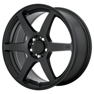 17x7 5x110/5x115 Motegi Wheels MR143 CS6 Satin Black 40 offset 72.6 hub