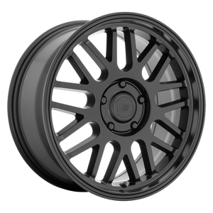 16x7 5x114.3 Motegi Wheels MR144 M9 Satin Black 40 offset 72.6 hub