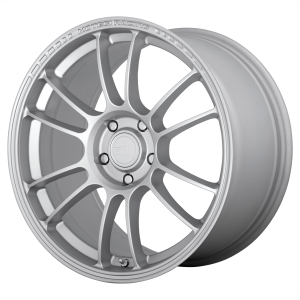 18x8.5 5x112 Motegi Wheels MR146 SS6 Hyper Silver 35 offset 66.56 hub